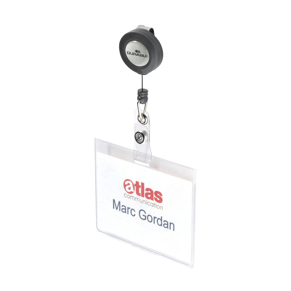DURABLE PASS HOLDER BADGE REEL PK10