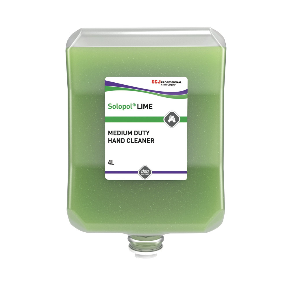 DEB SOLOPOL LIME WASH 4 LITRE CART