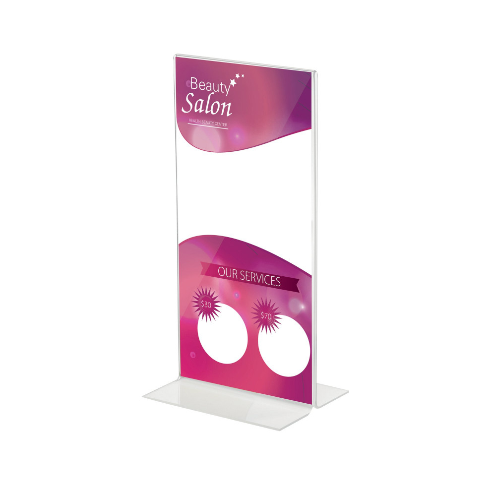 DEFLECTO STAND UP SIGN HLDR DL 1/3A4