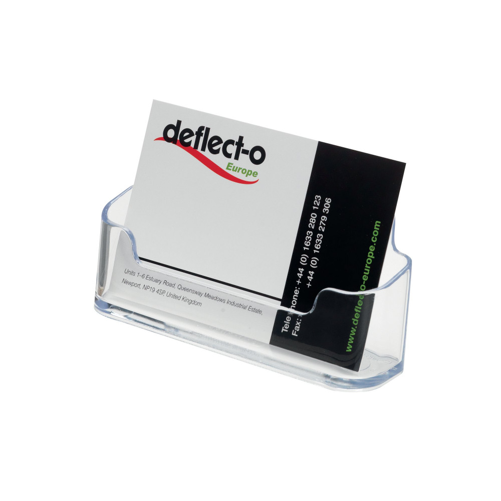 DEFLECTO BUSINESS CARD HOLDER 70101