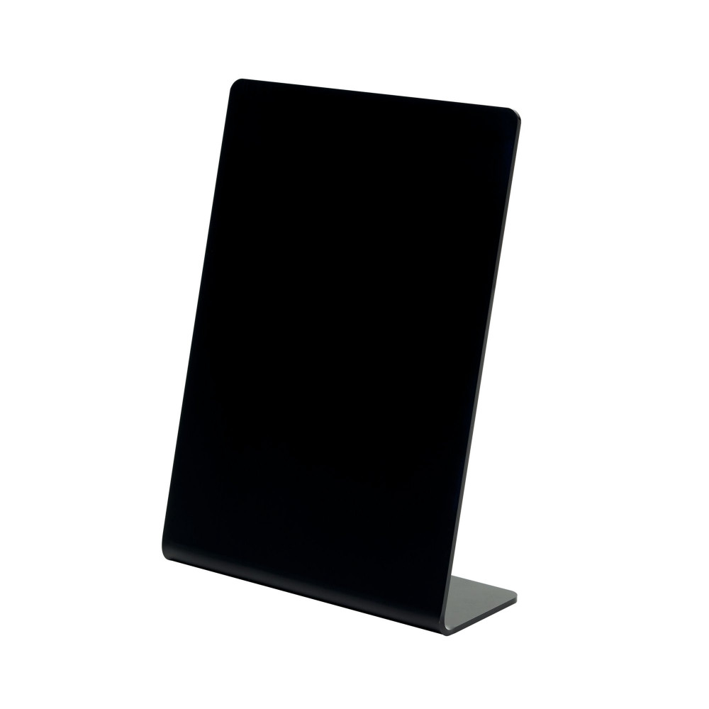 DEFLECTO DISPLAY SIGN A6 PTRT BLK
