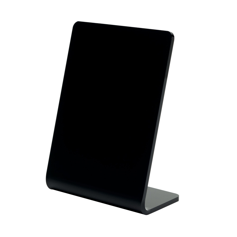 DEFLECTO DISPLAY SIGN A7 PTRT BLK
