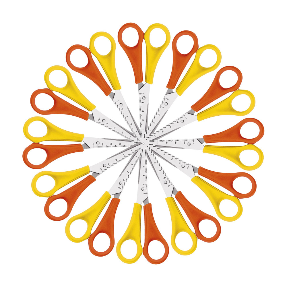 WESTCOTT KIDS SCISSOR 13CM GN/YW P12
