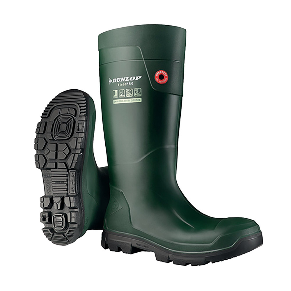 PUROFORT FIELDPRO WELLIE 1PR GRN 5