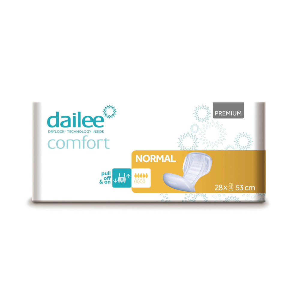 COMFORT PREM NORMAL INCONT PADS PK28