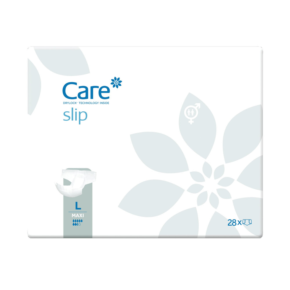 CARE SLIP MAXI ADULT DIAPERS L PK28