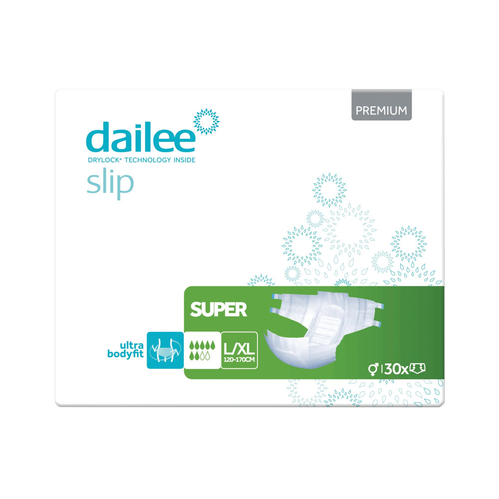 SLIP PREM SUP ADULT DIAPER L/XL PK30