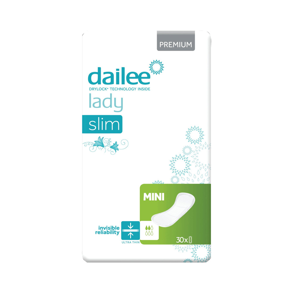 LADY PREM SLIM MINI INCONT PADS PK30