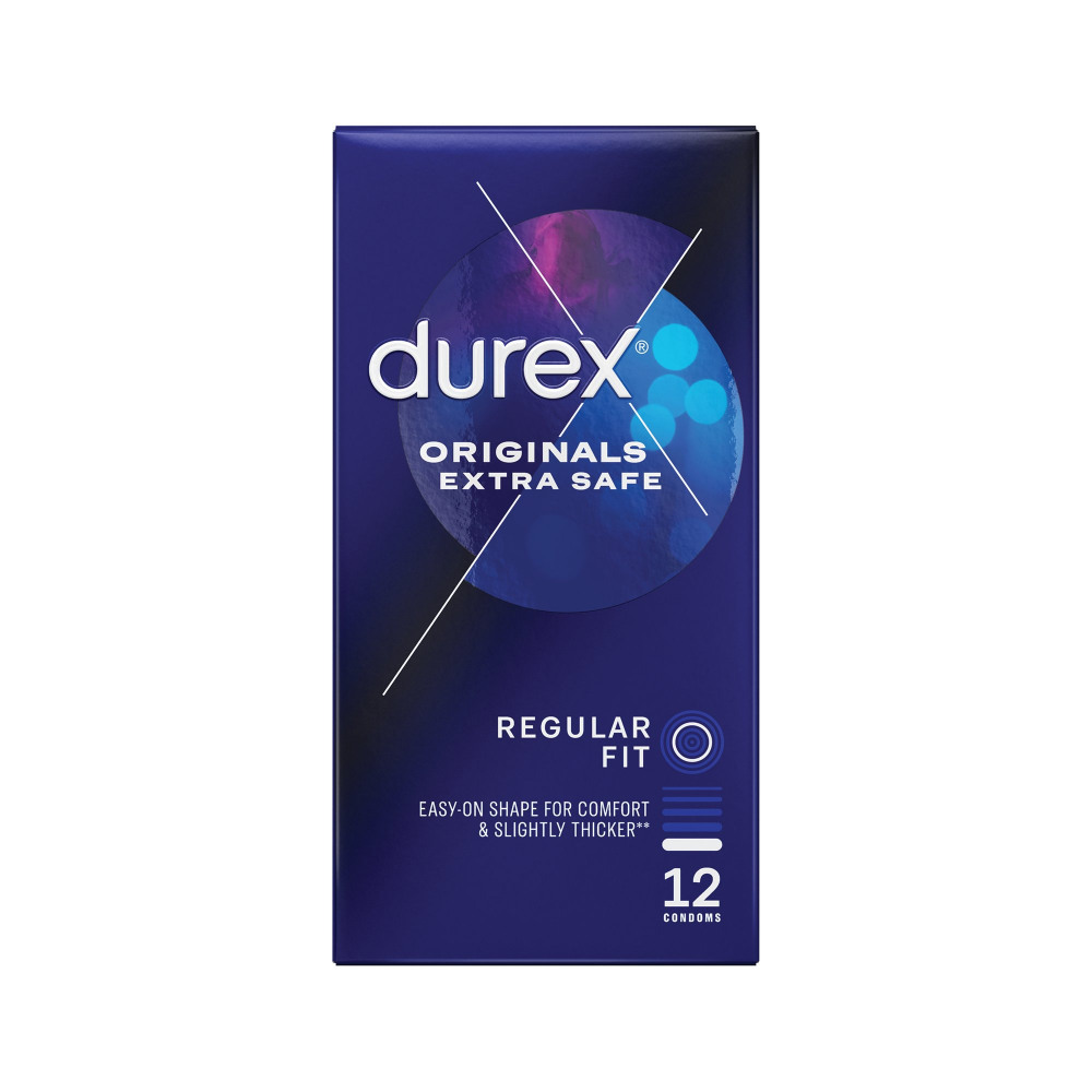 DUREX EXTRA SAFE CONDOMS PK12