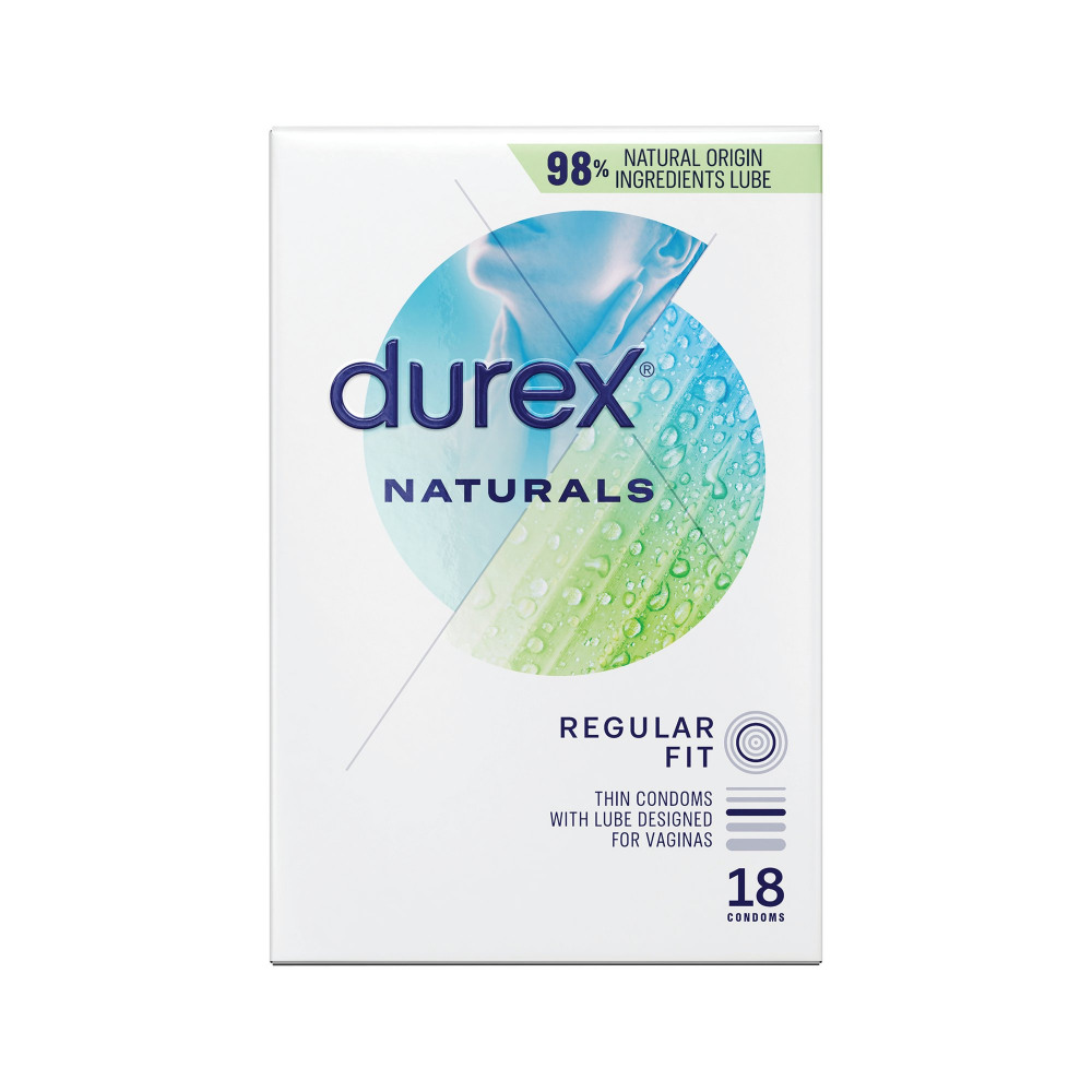 DUREX NATURALS THIN CONDOMS PK18