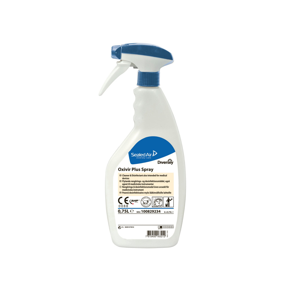 OXIVIR PLUS DISINFECTANT SPRAY PK6