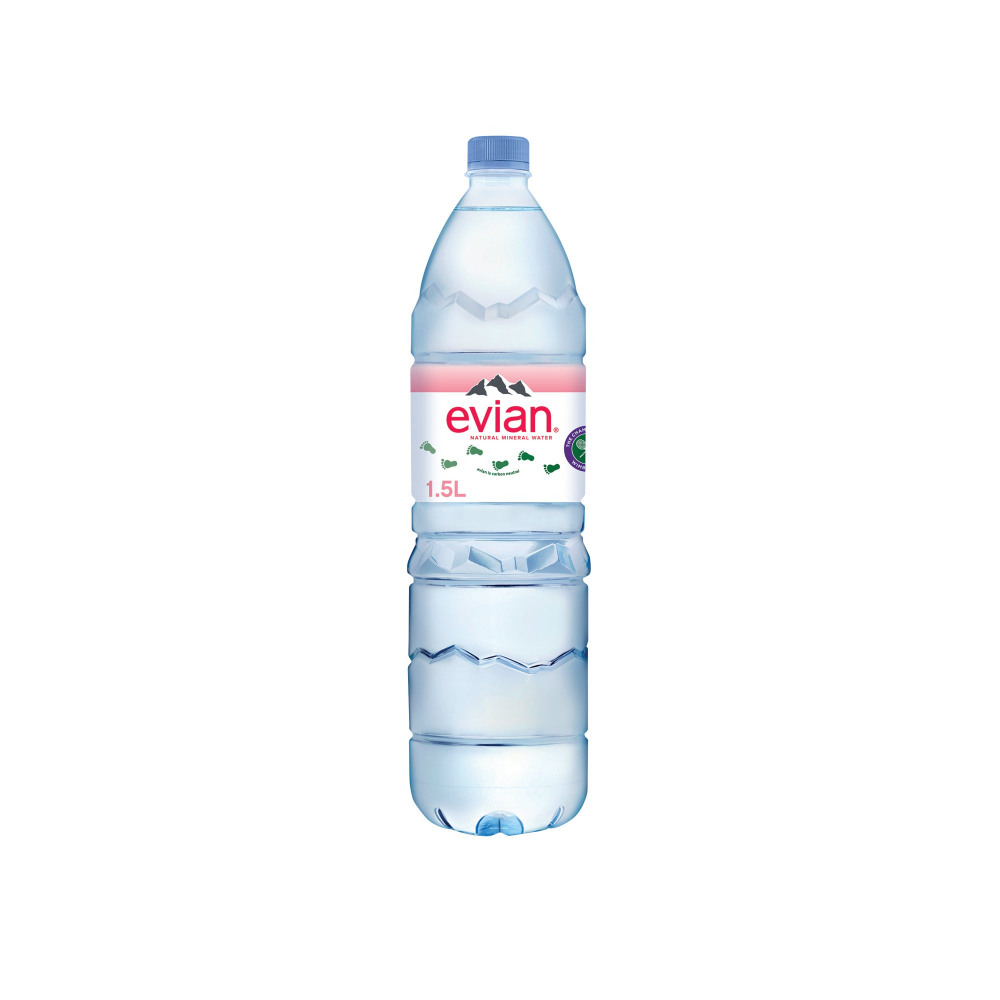 EVIAN 1.5L STILL WATER PK8