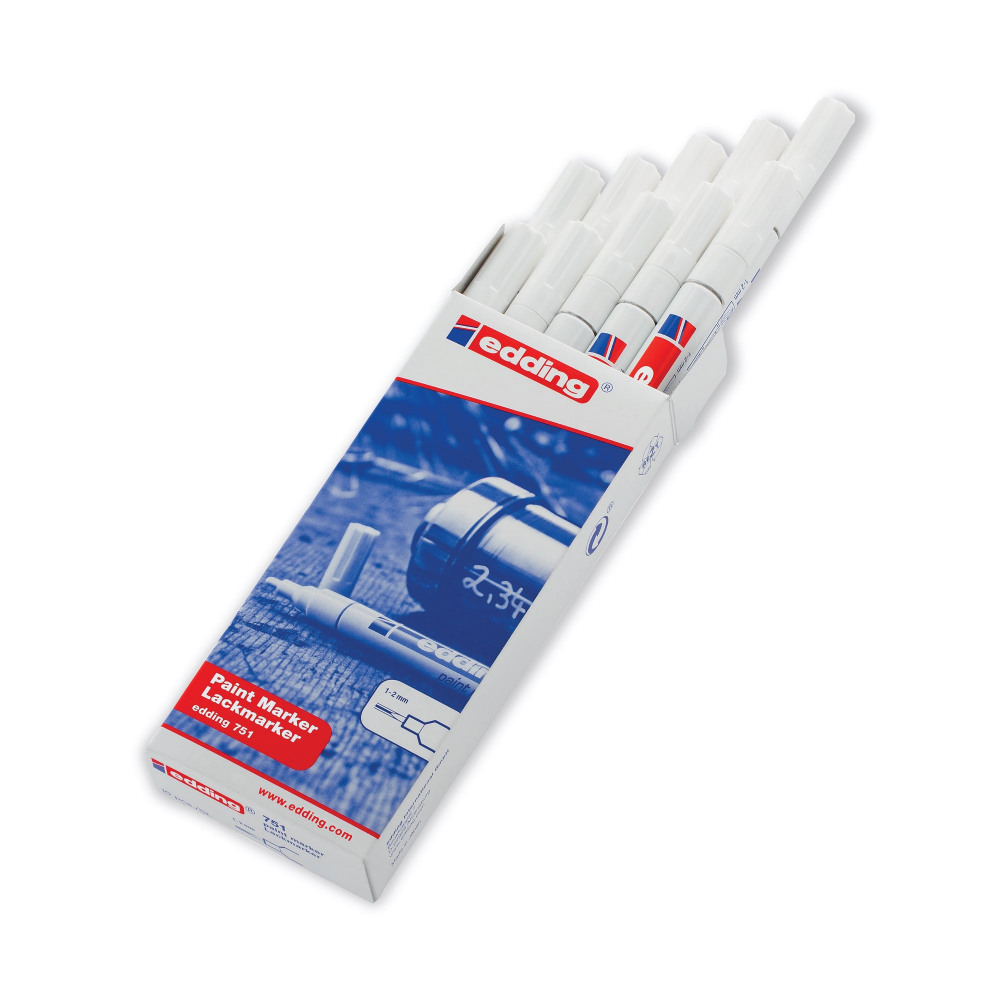 EDDING 751 PAINTMARKER 1-2MM LN PK10