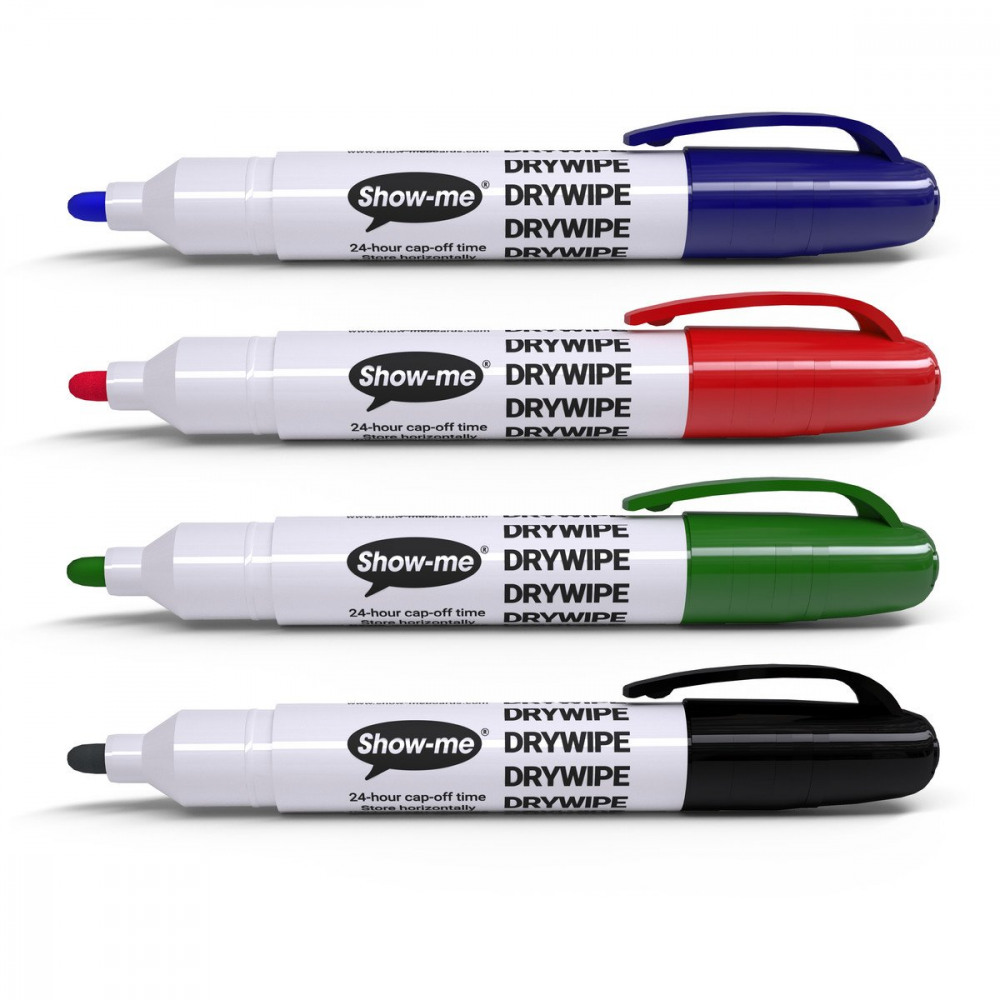 SHOWME ECO MARKER AST PK4 STM4