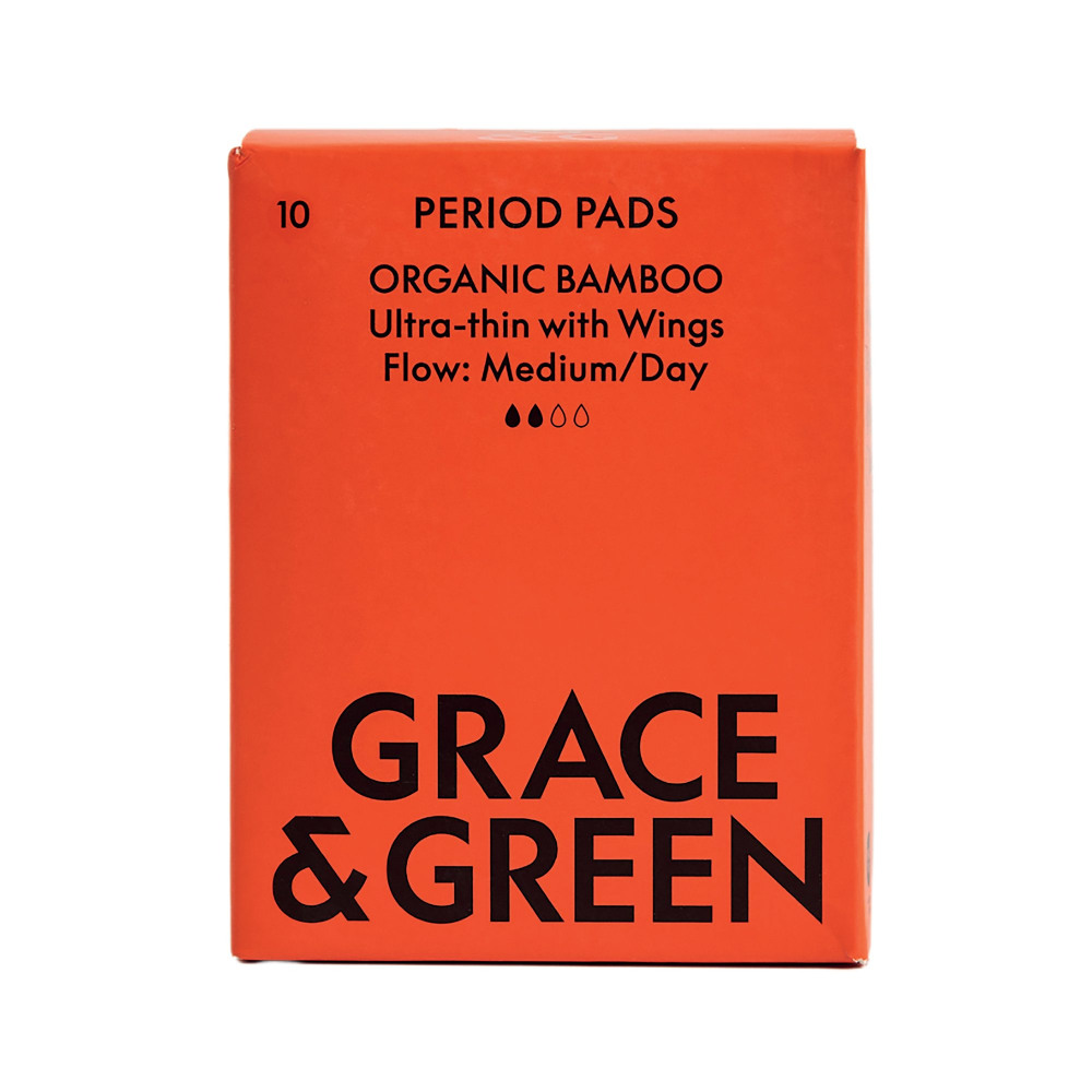 ORGANIC BAMBOO DAY PADS PK10