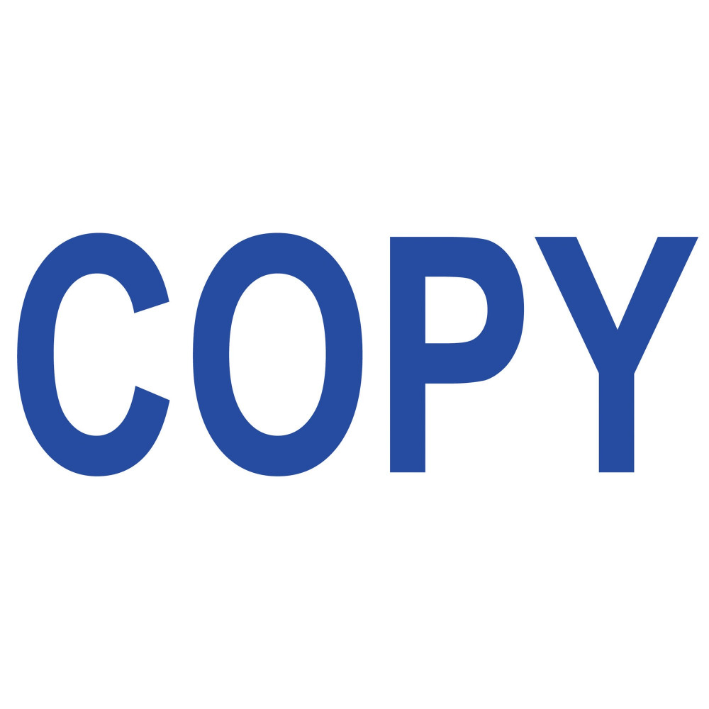 COLOP GREEN LINE WRD STAMP COPY BLUE