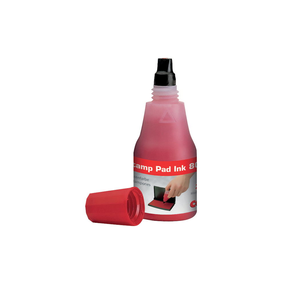 COLOP 801 STAMP PAD INK 25ML RED