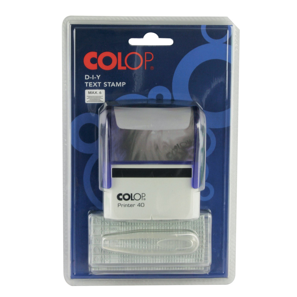 COLOP PRINTER 40/2 DIT TEXT STAMP