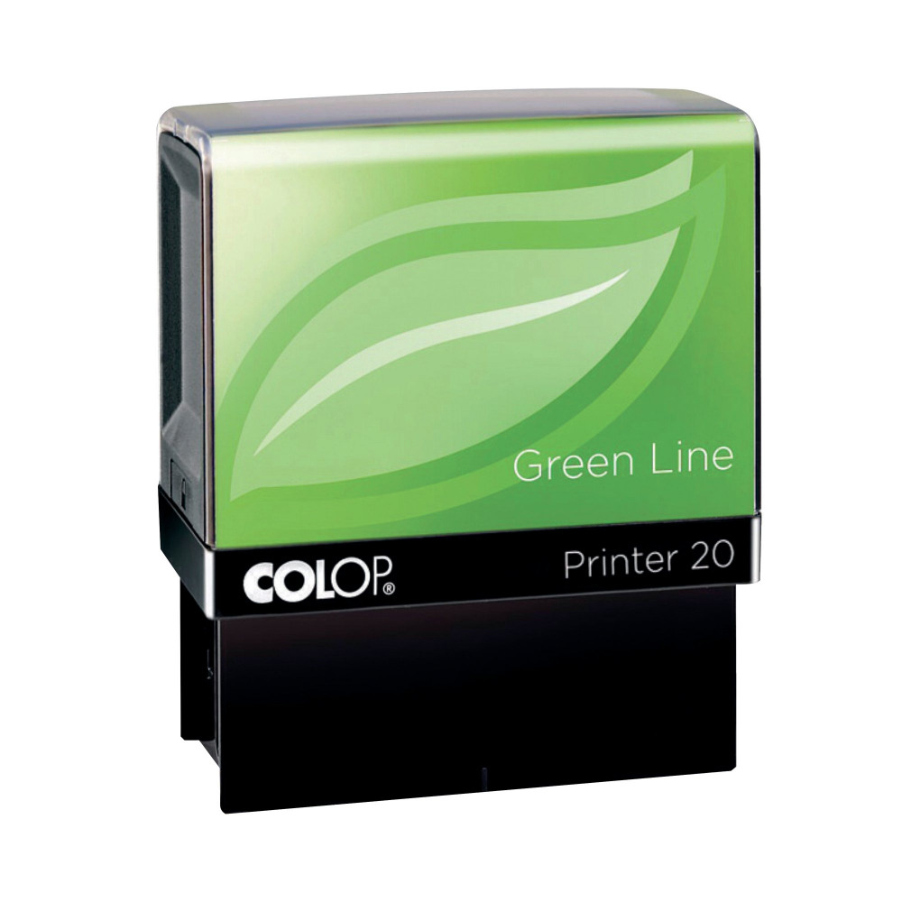 COLOP WORD STAMP GREEN LINE RECEIVED