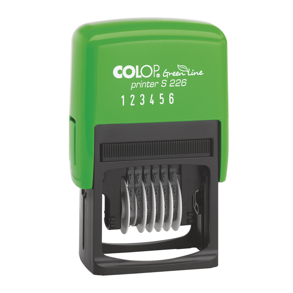 COLOP S226 GREEN LINE NUMBERING