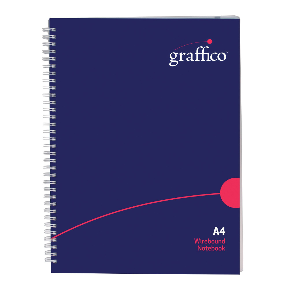 GRAFFICO HCOVER WBND NOTEBOOK A4