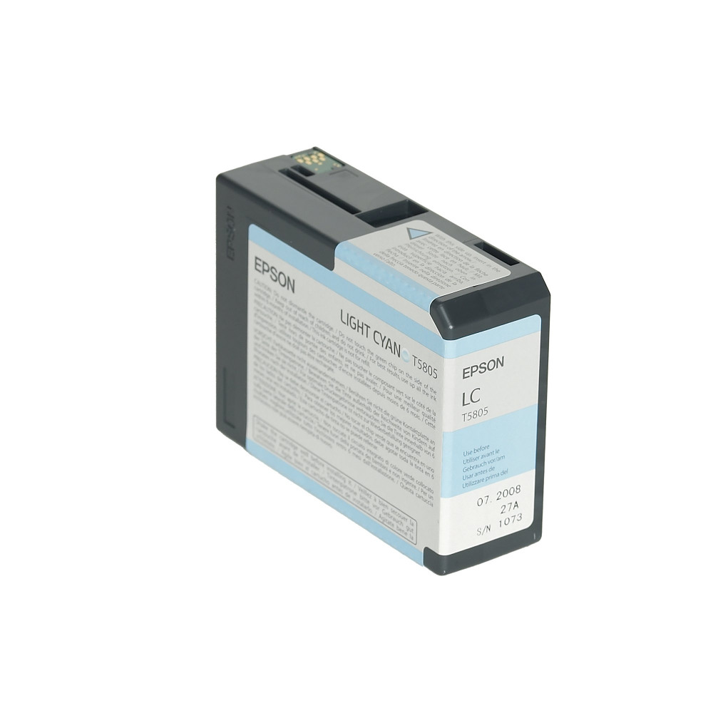 EPSON T5805 INK CARTRIDGE LIGHT CYAN