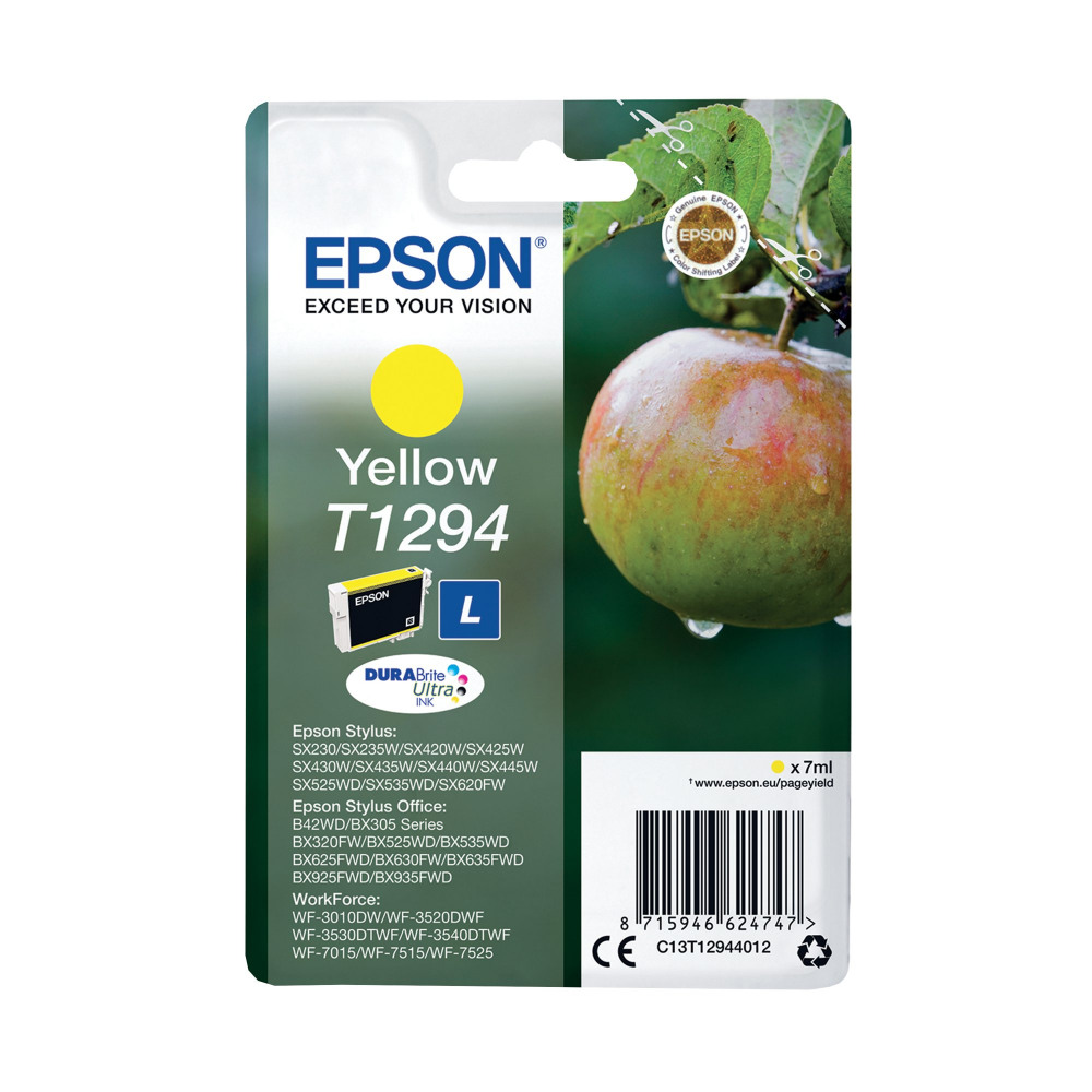 EPSON T1294 INK DURABRITE ULT HY YLW