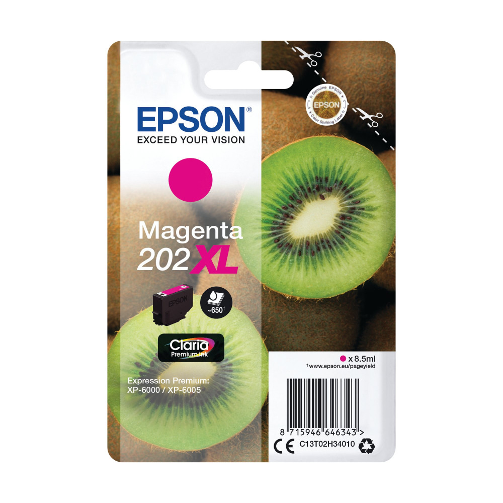 EPSON 202XL INK CART HY MAGENTA