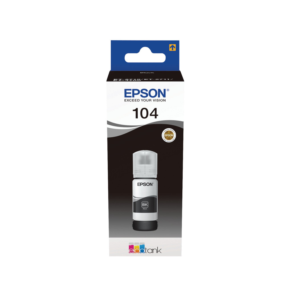 EPSON 104 INK BOTTLE ECOTANK BLACK