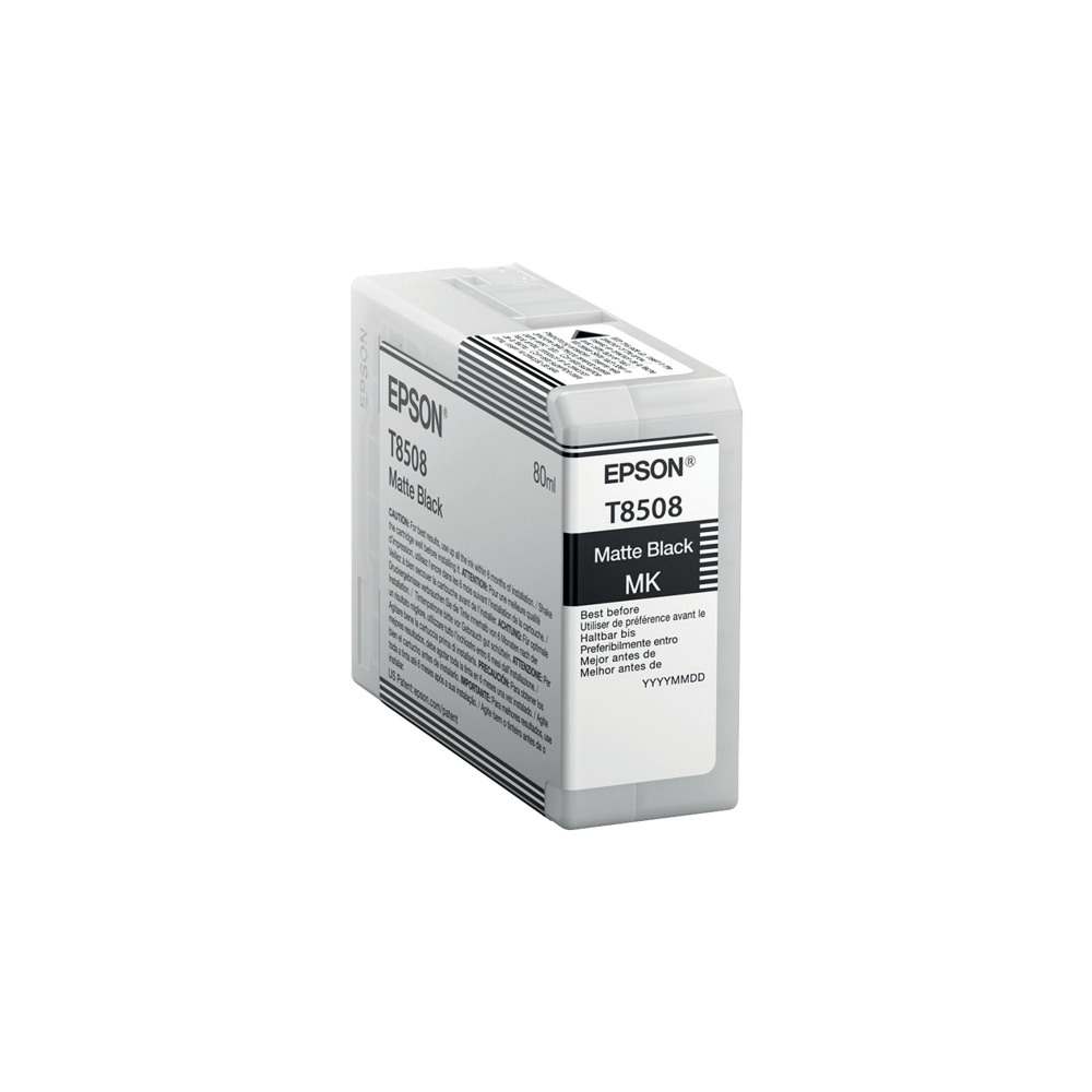 EPSON T8508 INK CART 80ML MATTE BLK