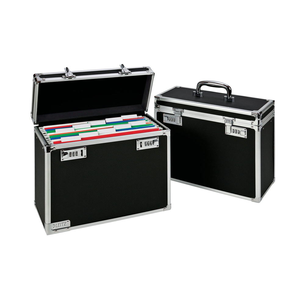 LEITZ PERSONAL FILING CASE BLACK