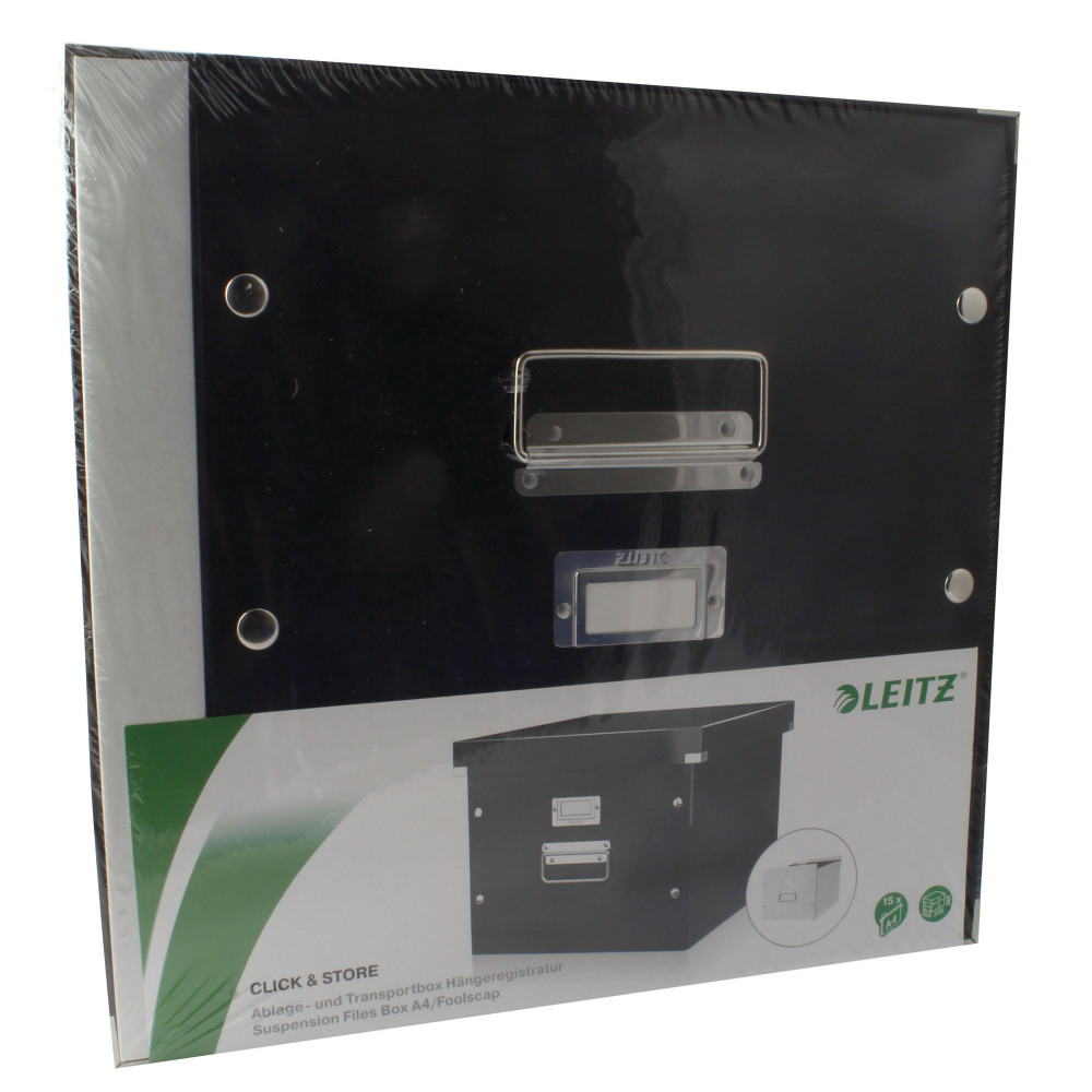 VAULTZ SUSP FILE STORE BOX BLK 60670