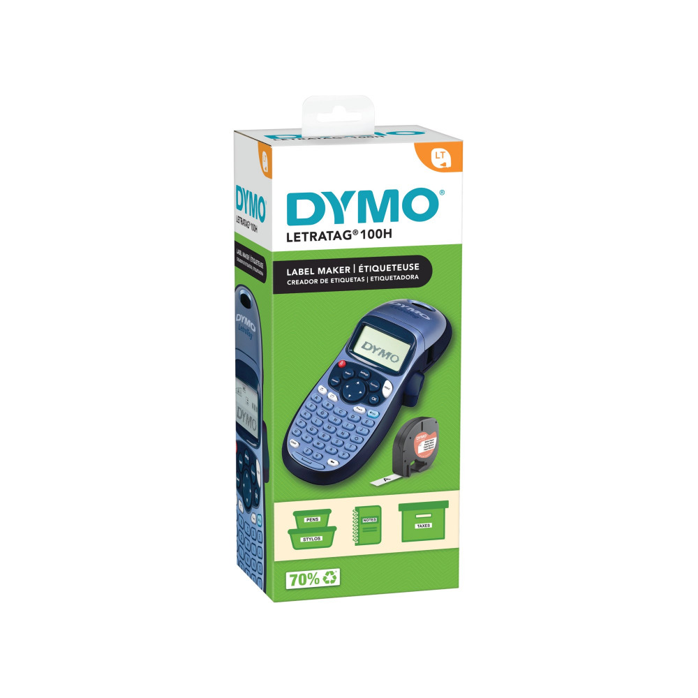 DYMO LETRATAG 100H LABELMAKER BLACK