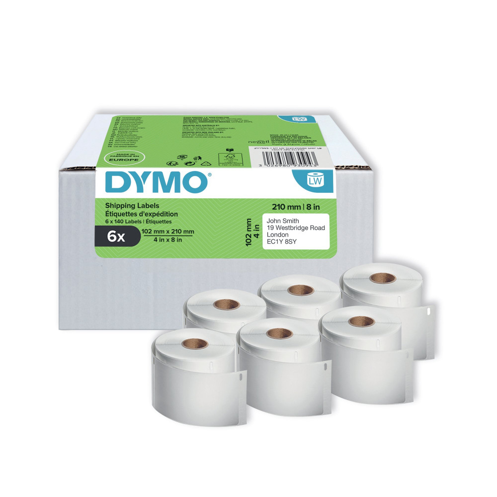 DYMO LABELWRIT DHL SHIP LAB ROLL PK6