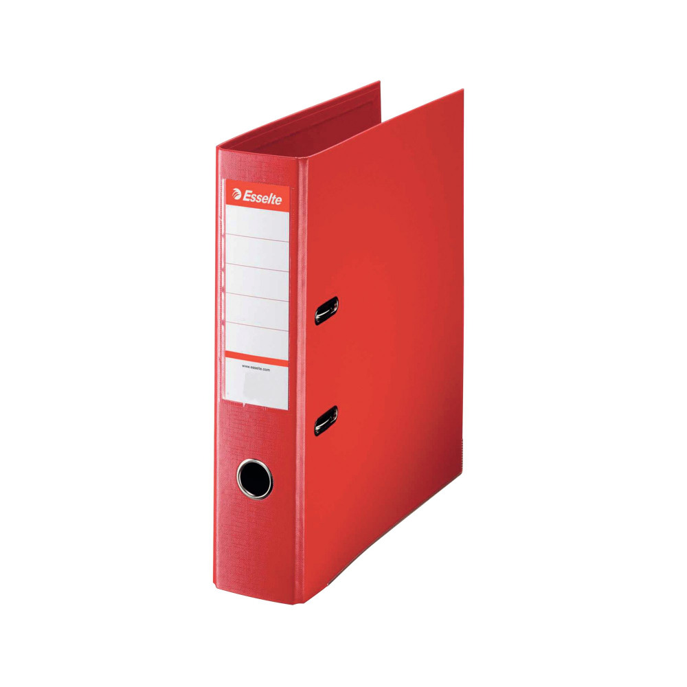 ESSELTE 75MM LEVER ARCH A4 RED PK10
