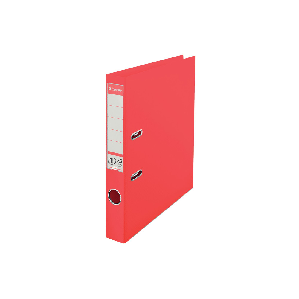 ESSELTE A4 LARCH PP 50MM RED PK10