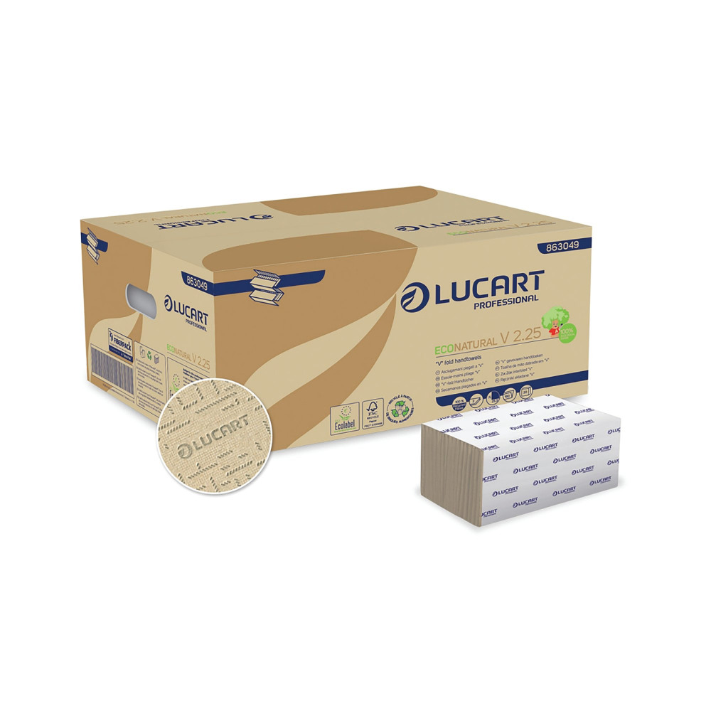 LUCART ECONAT VFLD HND TWLS 3800 SHT