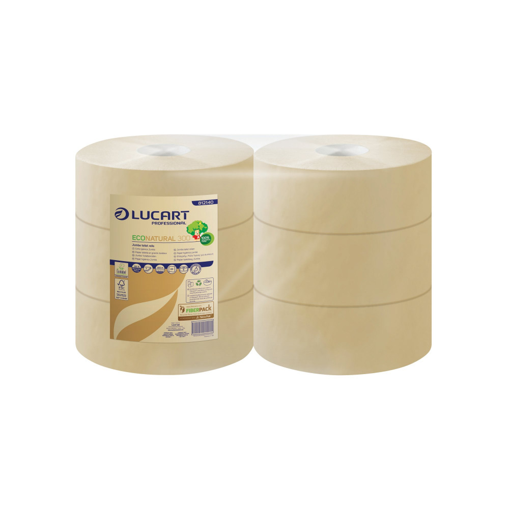 LUCART ECONAT MAX JUM TOILET RLL PK6