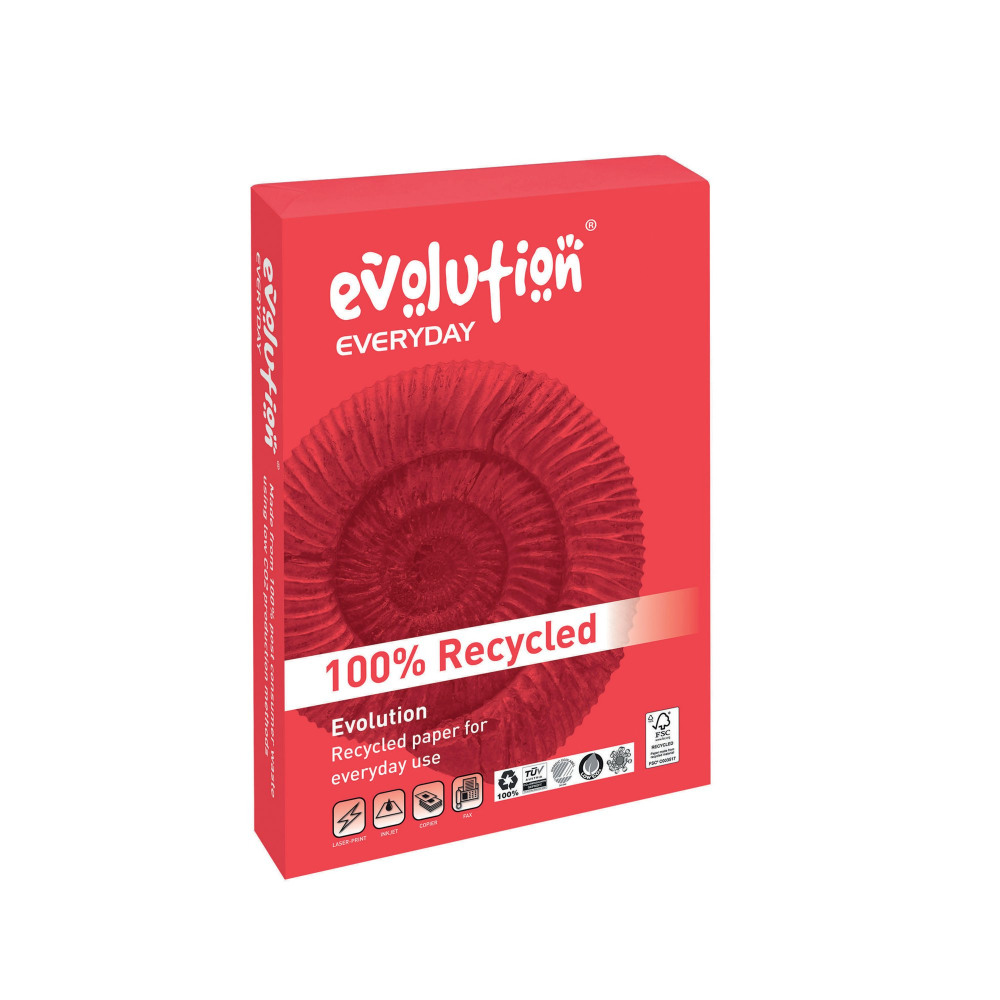EVOLUTION E/DAY A3 80GSM PK500 WHT