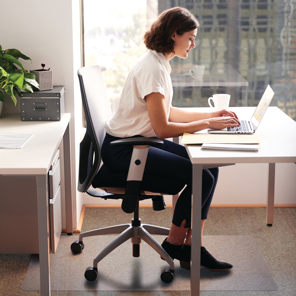 FLOORTEX PVC CHAIR MAT 1200X750 CLR