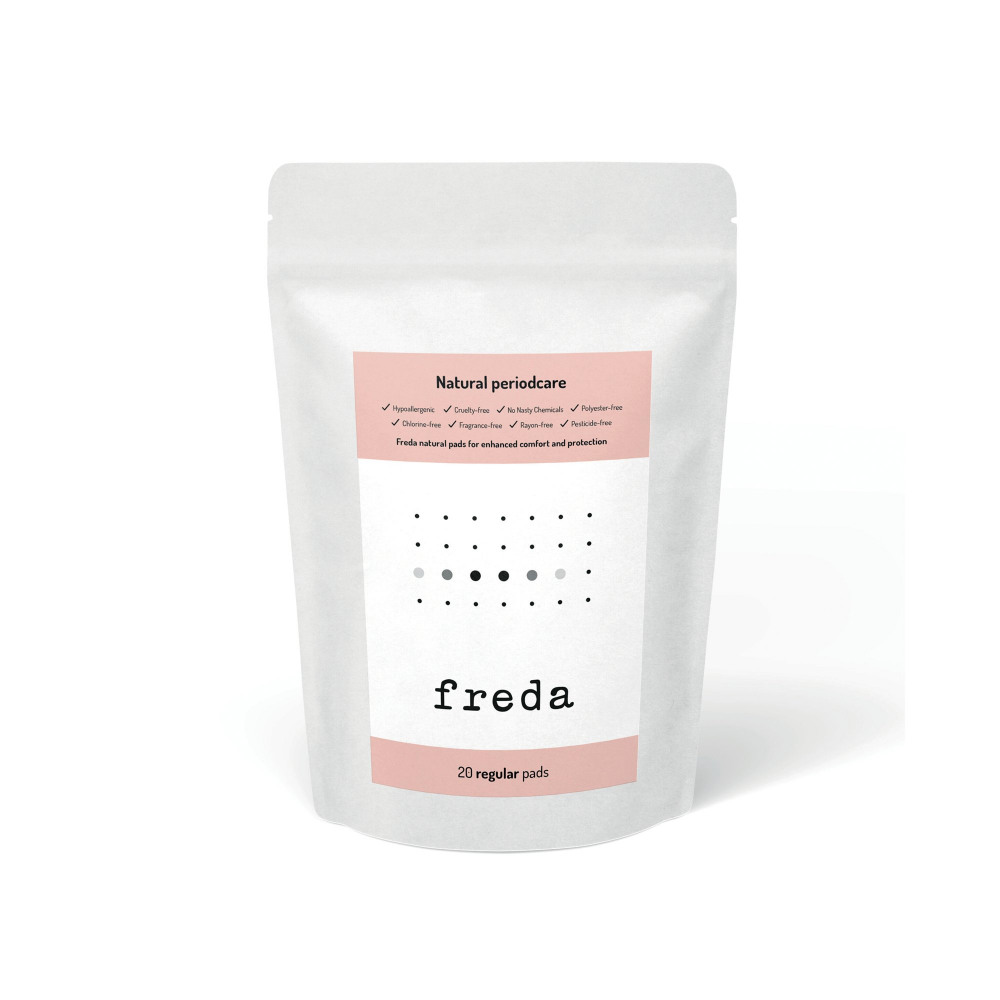 FREDA ECO REGULAR PADS W/WINGS PK20