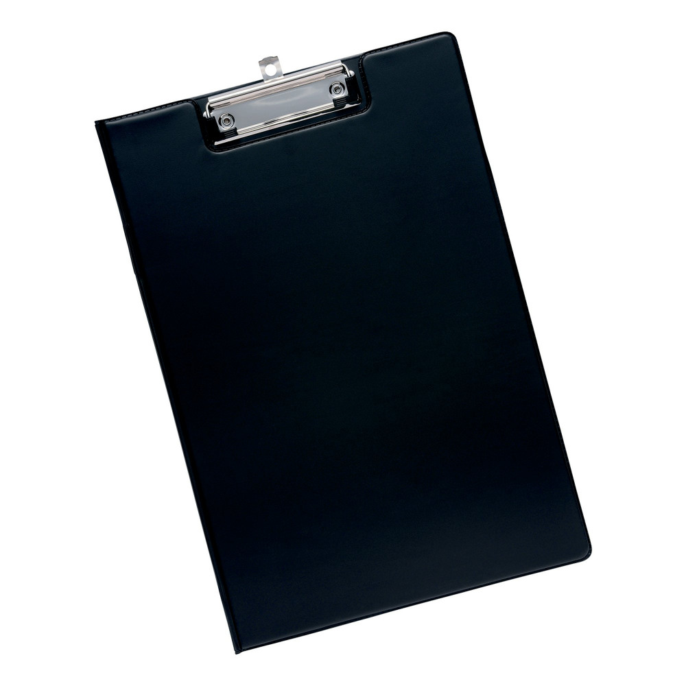 FOLD-OVER CLIPBOARD FRONT PKT FC BLK