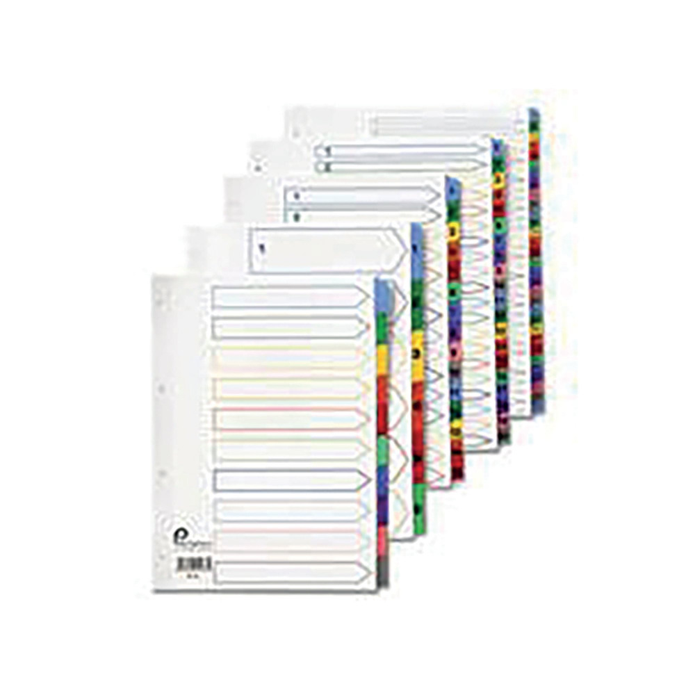INDEX JAN-DEC MPCH REINF TAB A4 WHT