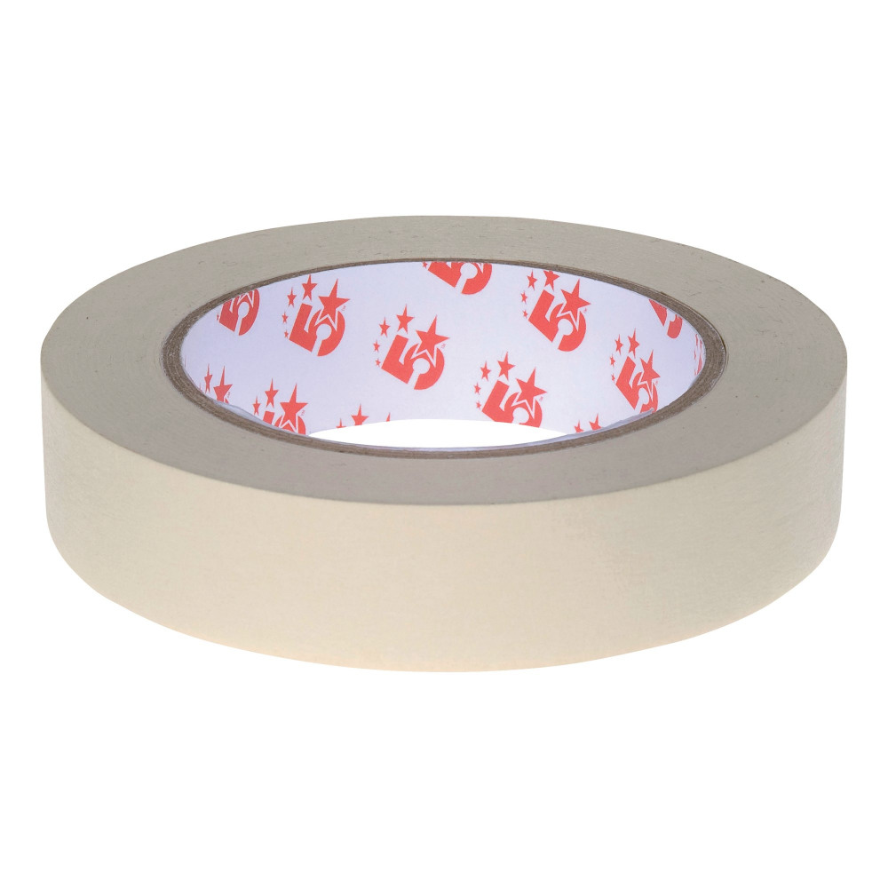 MASK TAPE CREPE PAPER 25MMX50M PK6