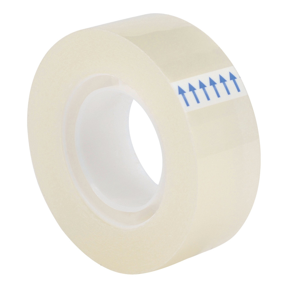 CLEAR TAPE ROLL SMALL 18MMX33M PK8