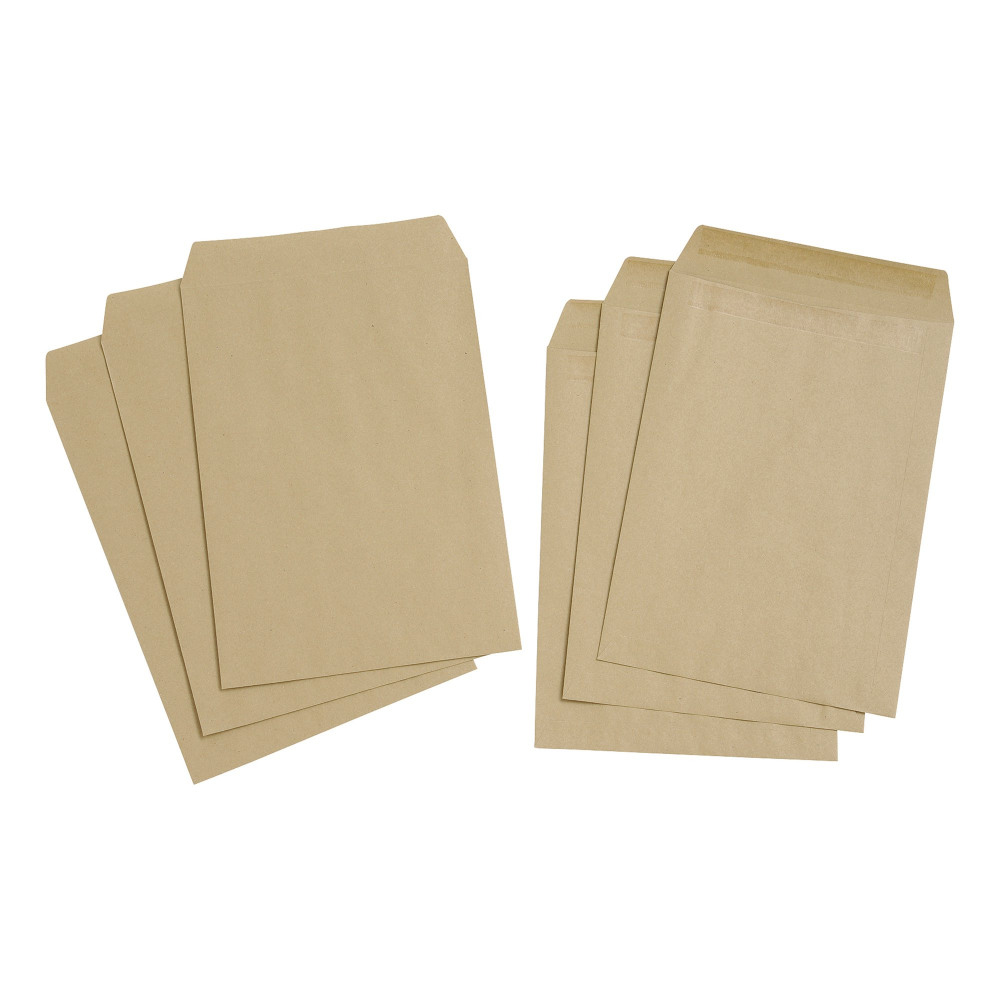 ENVELOPE C4 PKT 90GSM MANILLA PK250