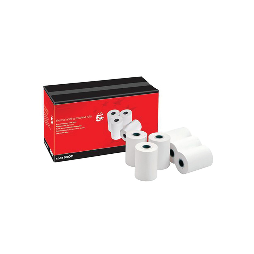 THERMAL PRINTER ROLLS 57X38X18M PK20
