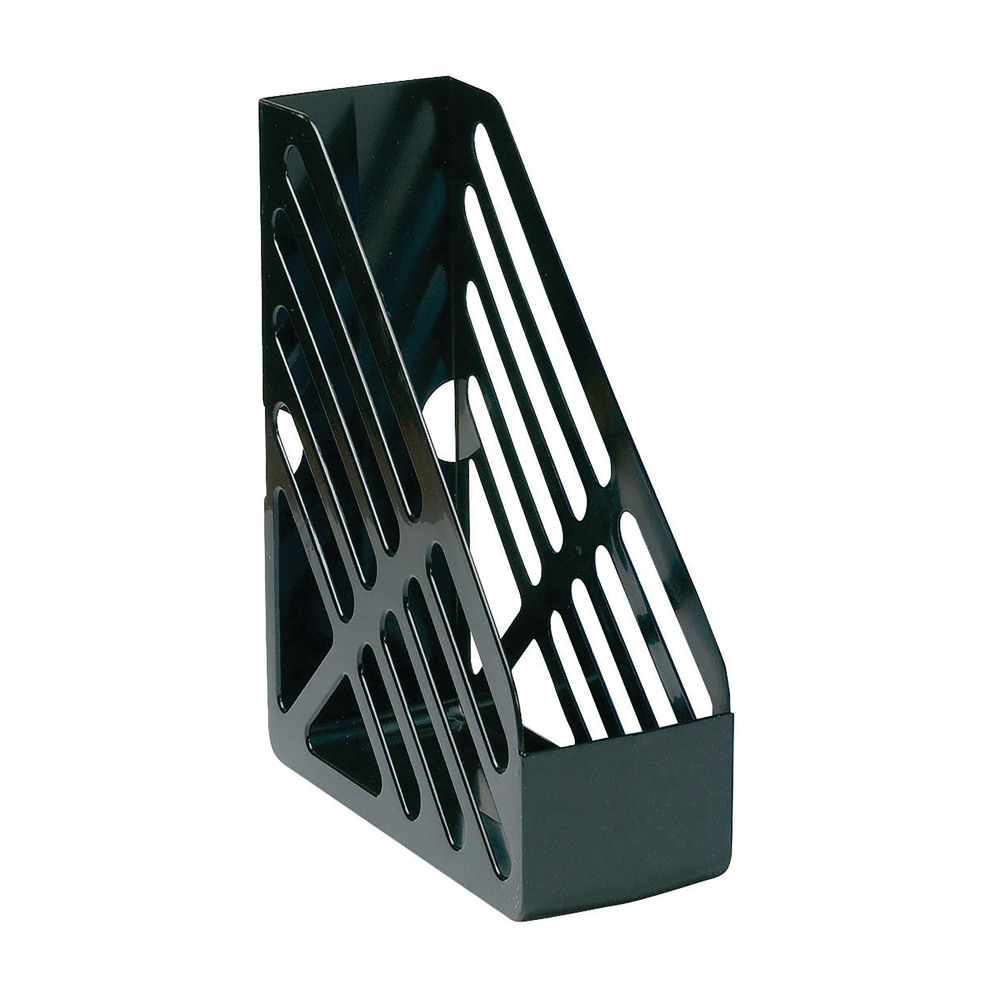 MAGAZINE RACK FILE FOOLSCAP BLACK