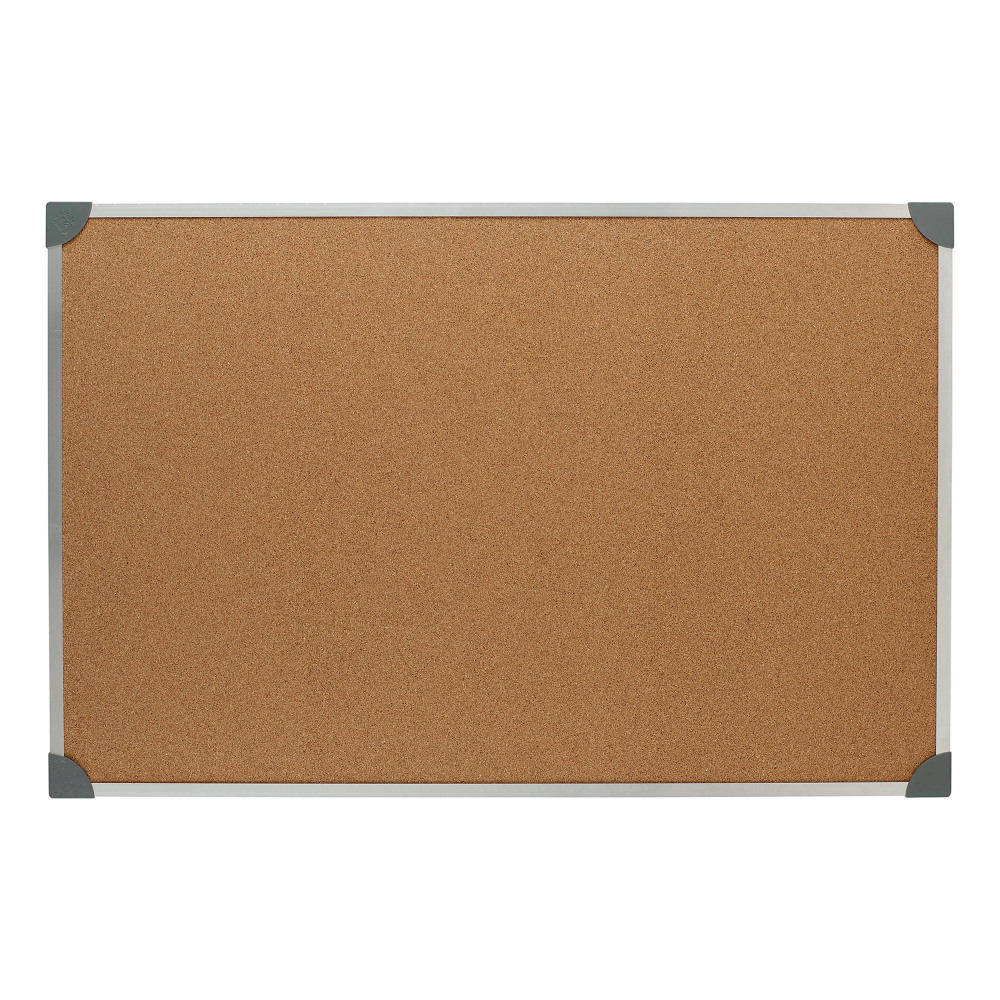 CORK BOARD WALL ALM FRM 900X600MM