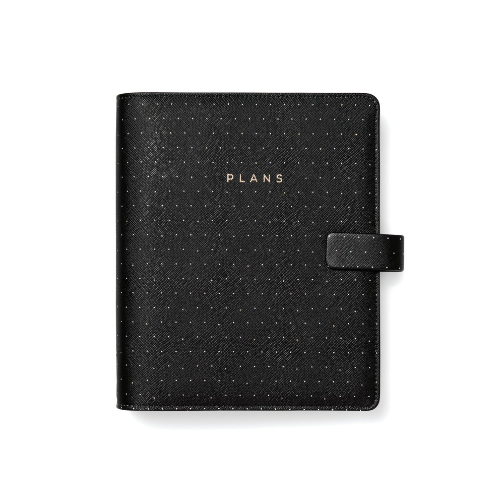 FILOFAX MOONLIGHT ORGANISER A5 BLACK